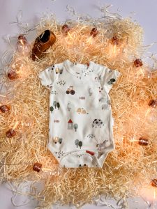 Home skaapie short sleeve babygrow