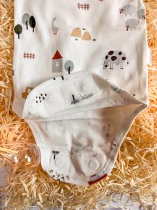 Home skaapie short sleeve babygrow