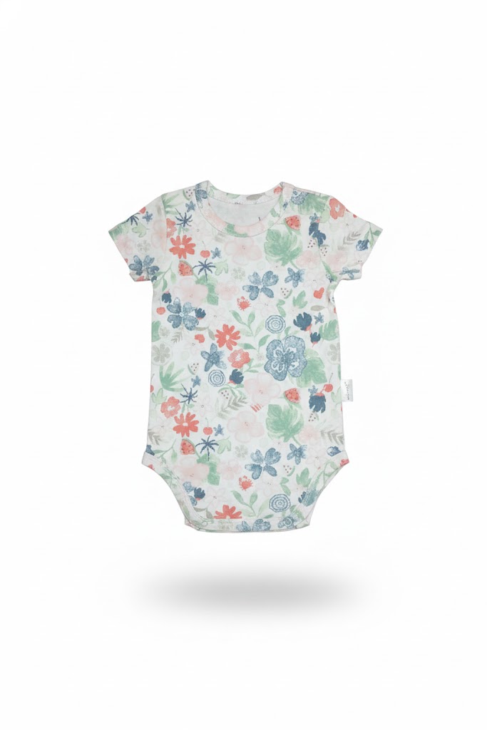 blommie short sleeve babygrow blommie short sleeve babygrow
