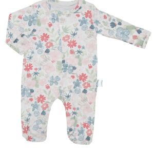 blommie long sleeve footie